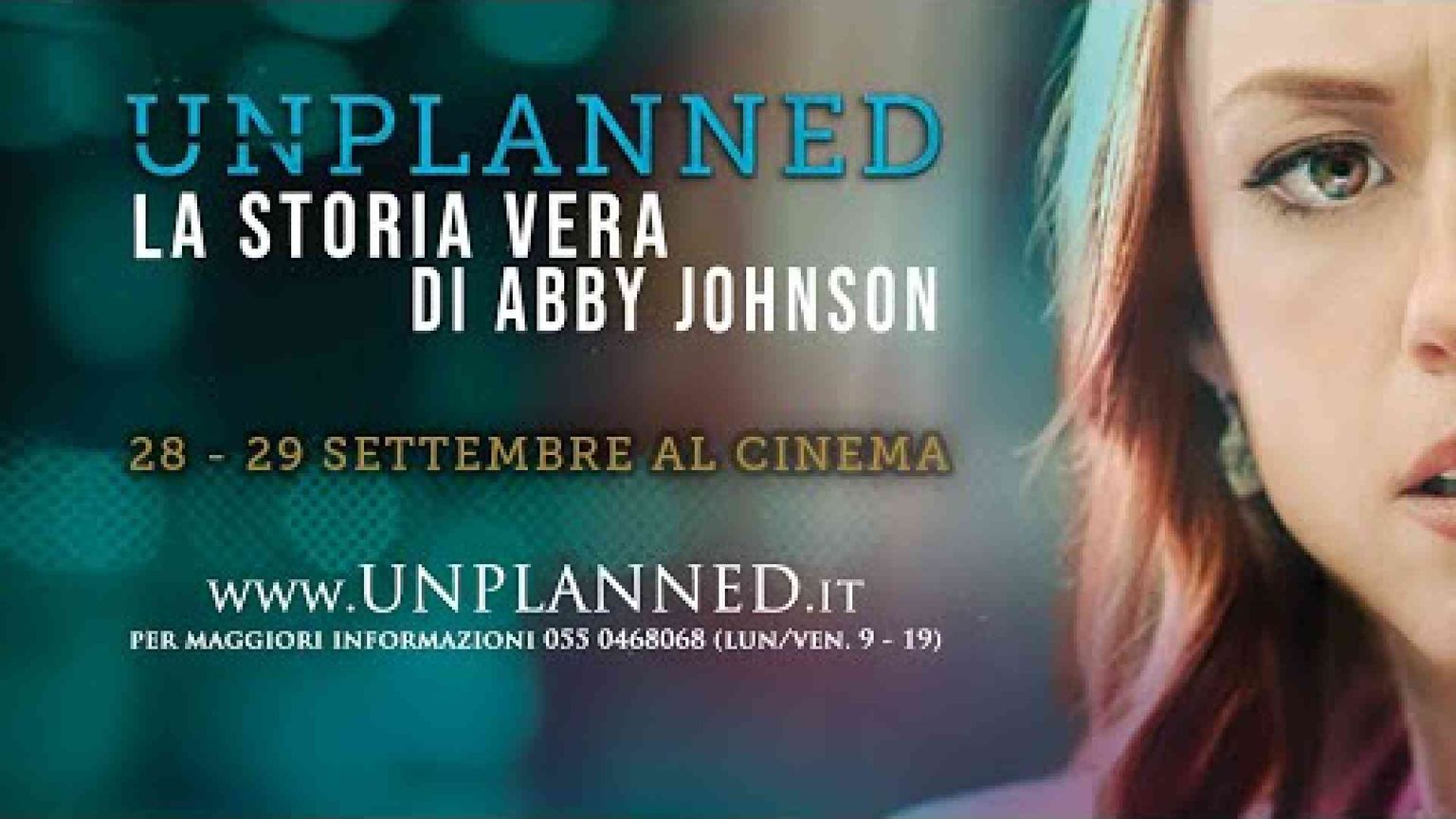 Arriva in Italia il film: «Unplanned. La storia vera di Abby Johnson»
