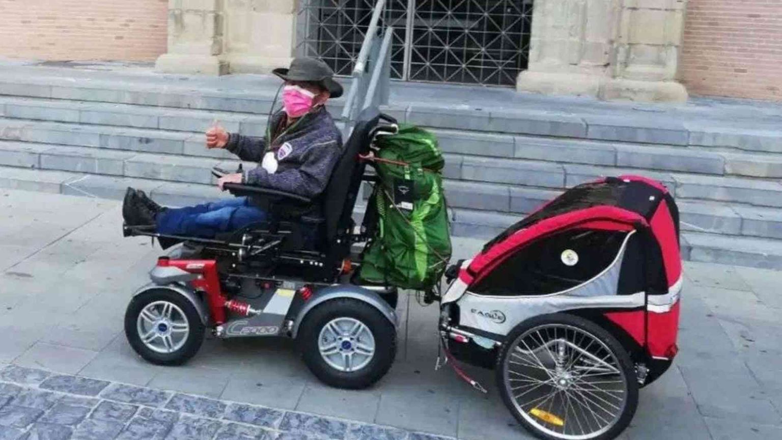 «Io, pellegrino sul Cammino di Santiago con la mia carrozzina»