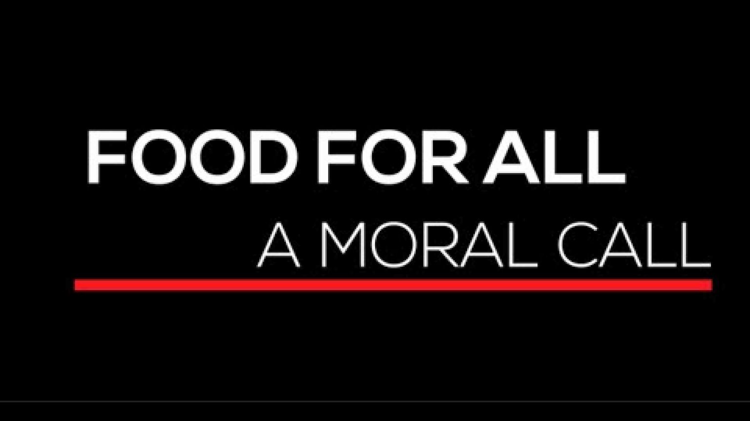 Il Papa: siamo una famiglia, a nessuno manchi acqua e cibo