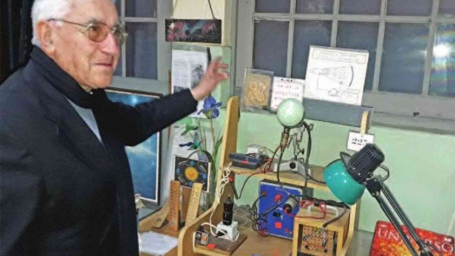 Morto di Covid a 94 anni Battista Picetti, missionario e astronomo