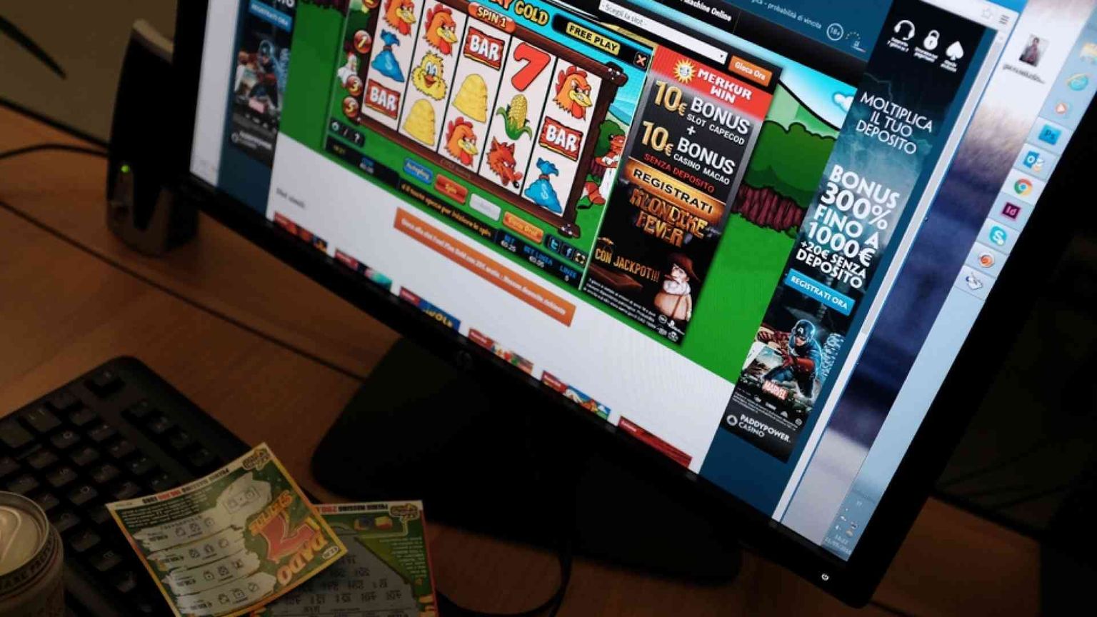 Gli italiani investono sulle slot