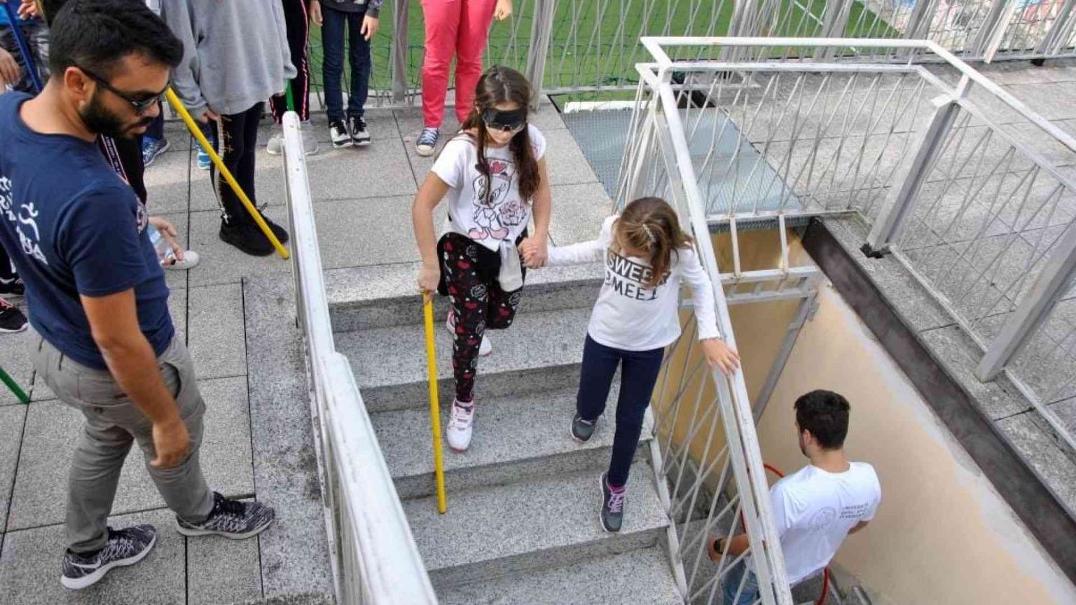 Correre con gli atleti non vedenti: "Si vince solo insieme"