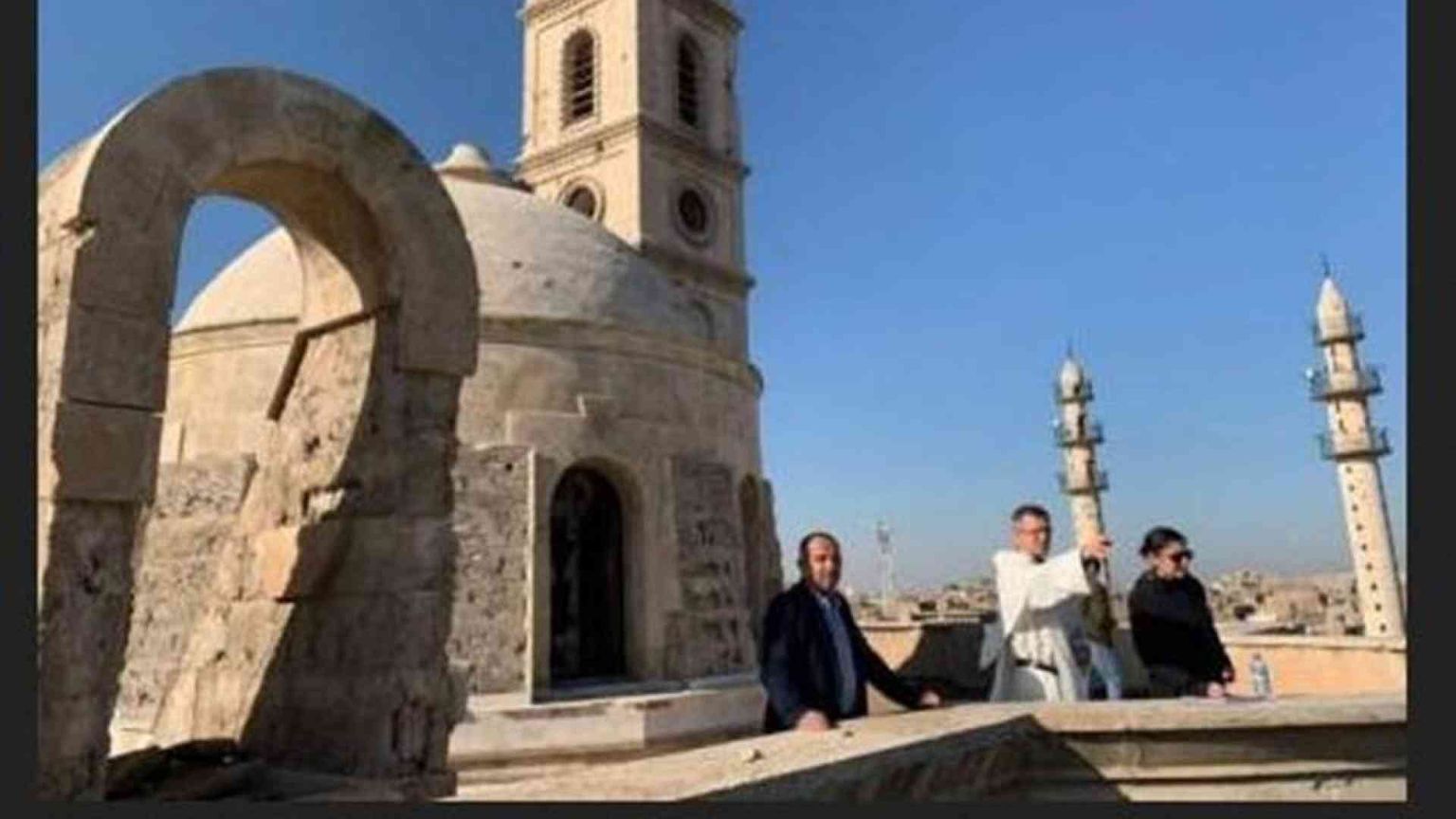Dopo 7 anni torna a suonare la campana della chiesa finita in mano al Daesh