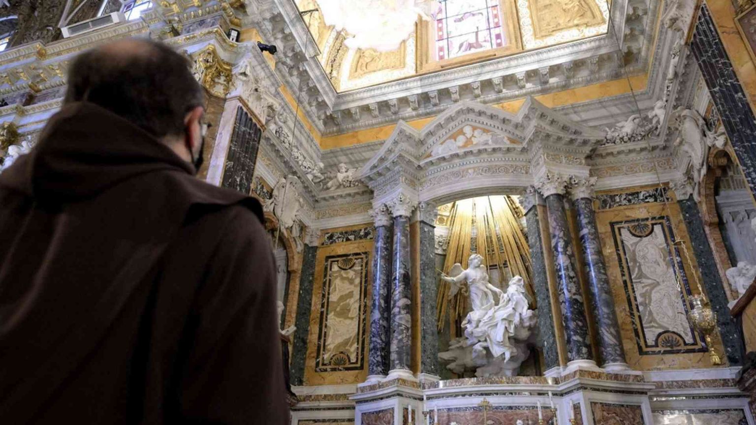 Bernini: restauro integrale per l'Estasi di santa Teresa