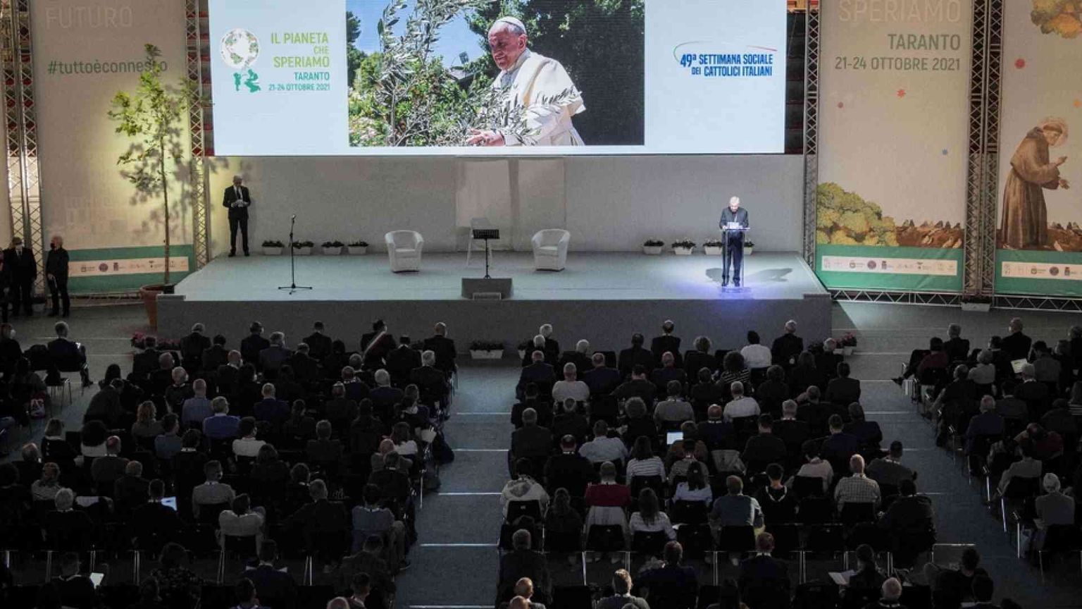 Il Papa alla Settimana Sociale: «L'ora della svolta»