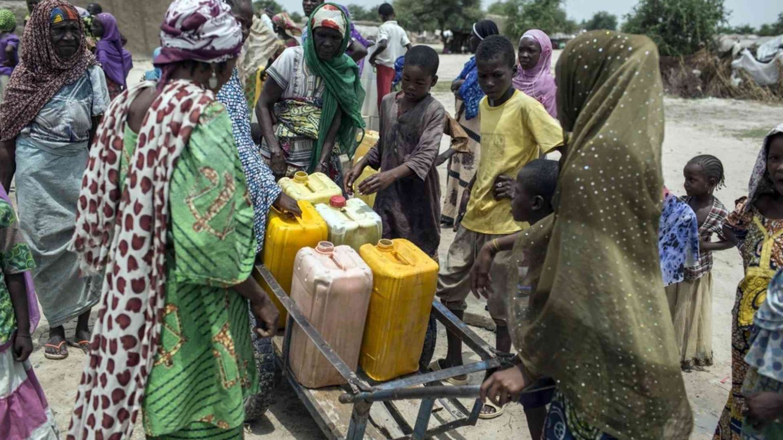 Il lago Ciad e la siccità che ha svuotato i villaggi