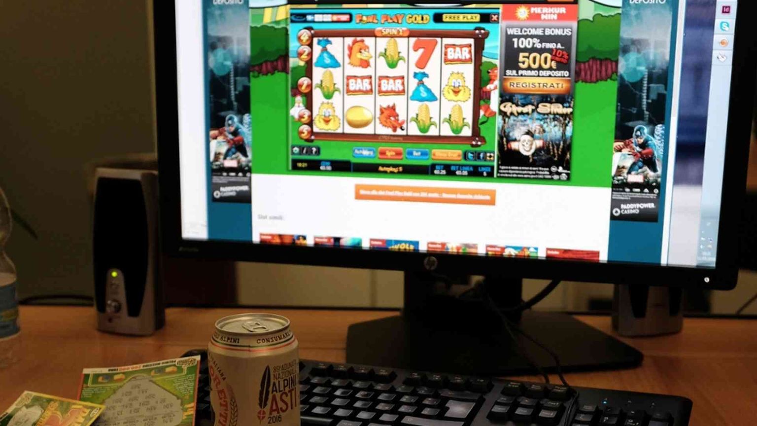 Boom di scommesse tra privati e allo Stato solo una «mancia»