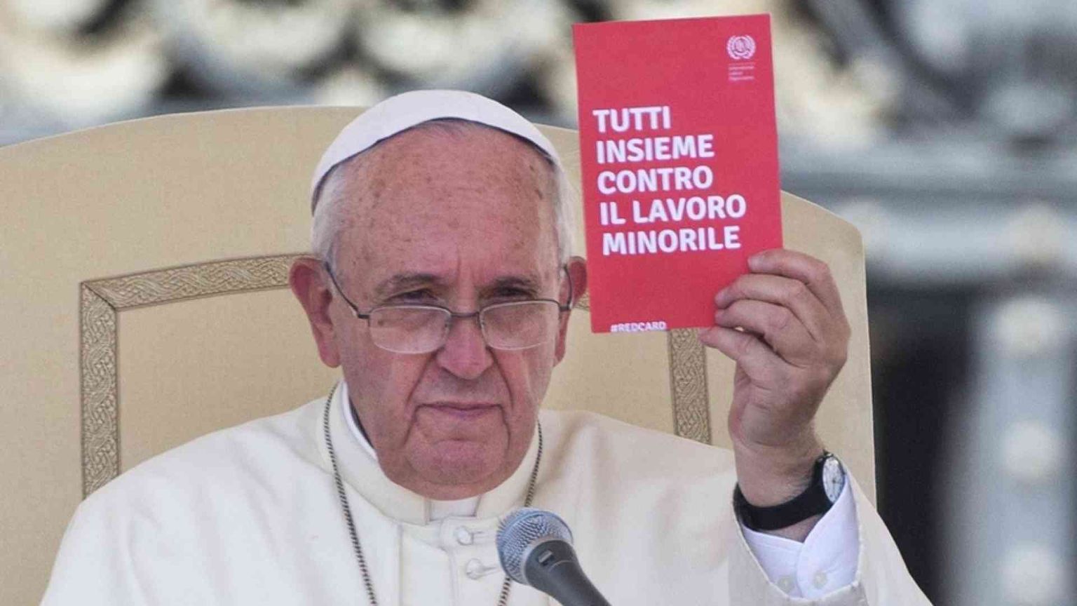 Papa Francesco: il lavoro minorile spezza i sogni dei bambini