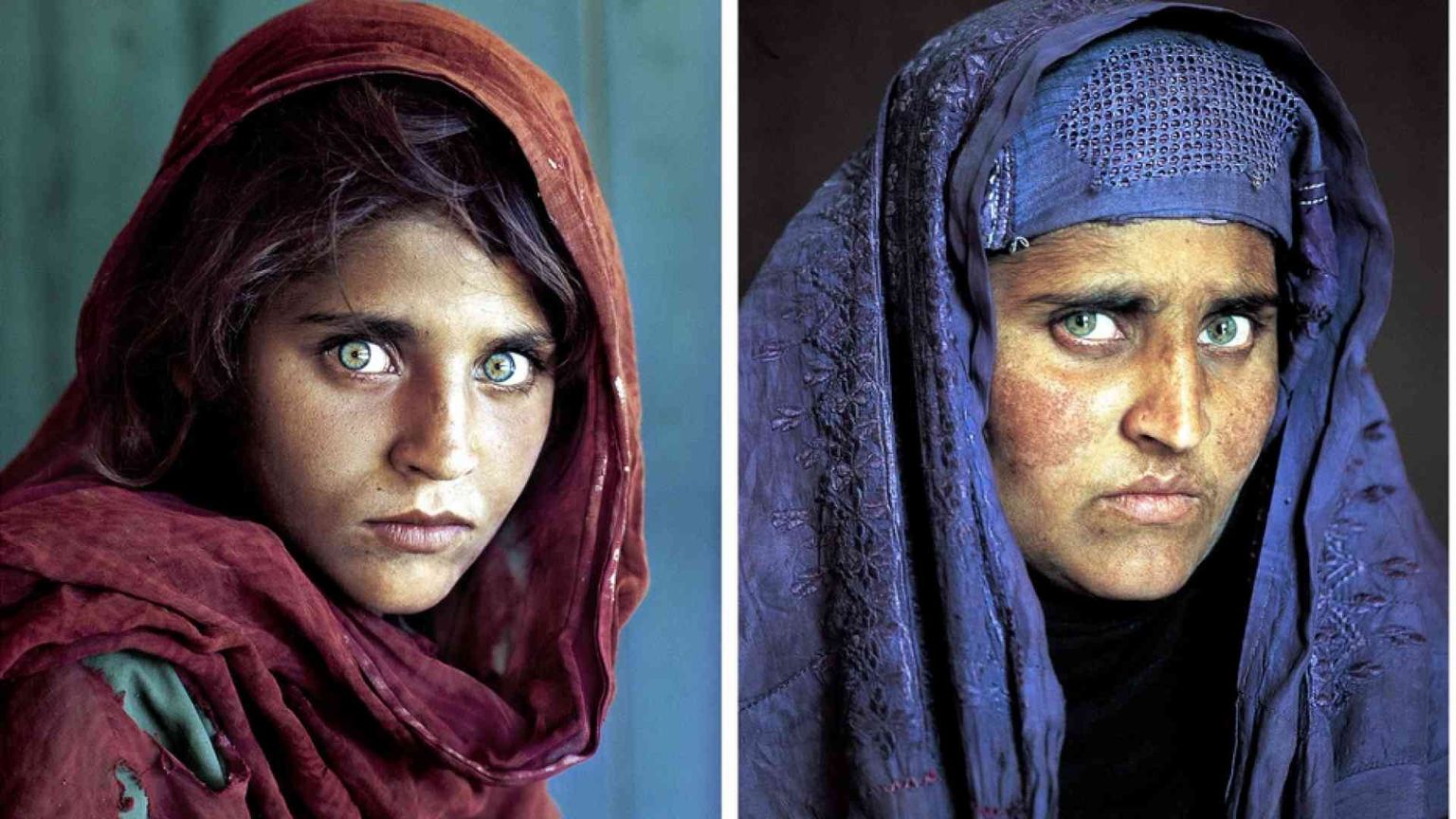 Arrivata a Roma Sharbat Gula, la "ragazza dagli occhi verdi" di Mc Curry
