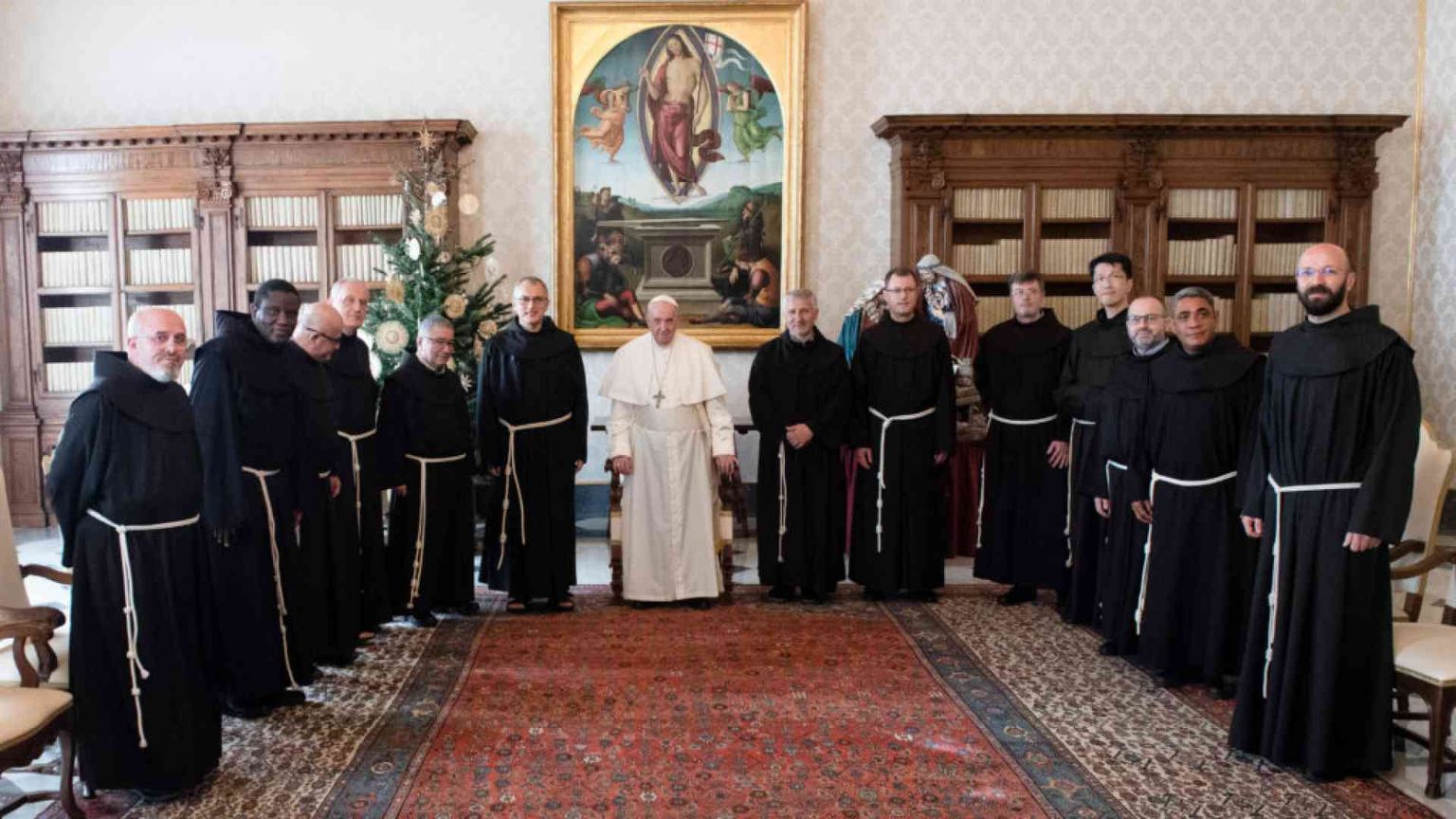 Il Papa ai francescani: «Lavorare con coraggio e fiducia»