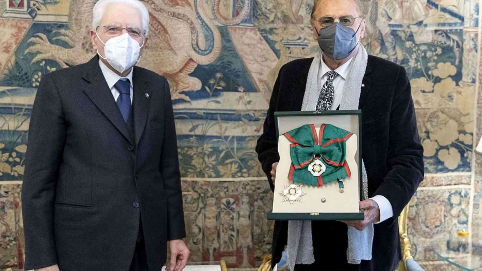 Arbore nominato da Mattarella Cavaliere di Gran Croce