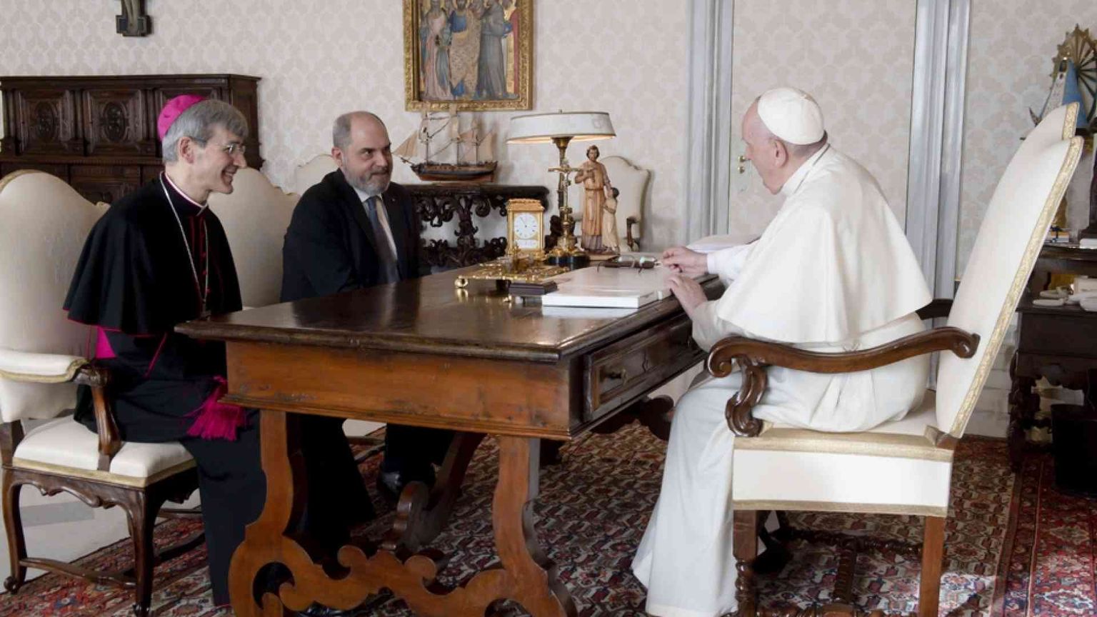 Il Papa ha ricevuto presidente e assistente ecclesiastico di Azione Cattolica