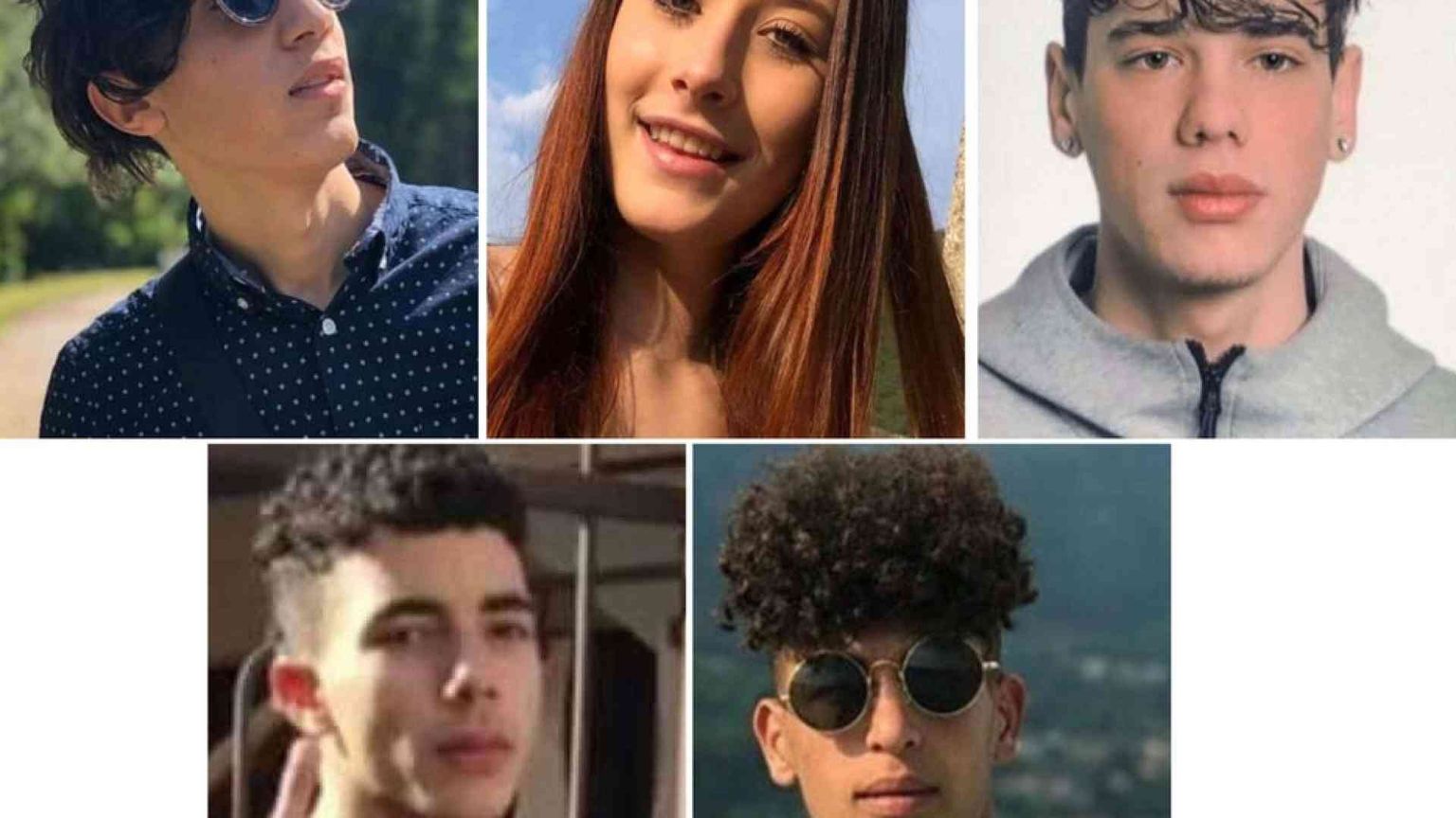 Dolore per i 5 giovani morti nello scontro con bus. Non avevano la patente