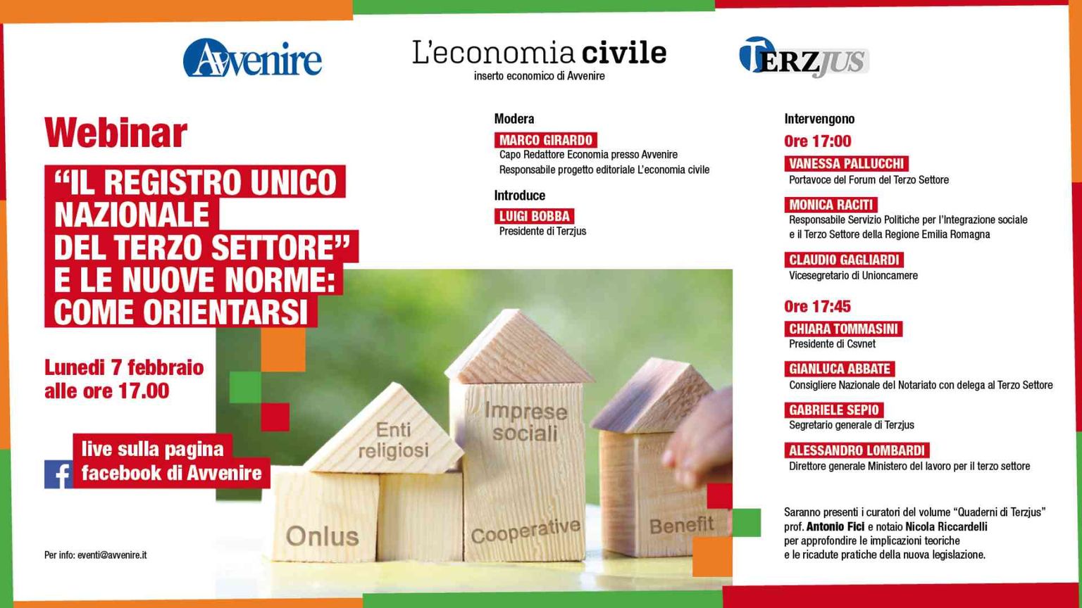 La spinta del "Runts" al Terzo settore