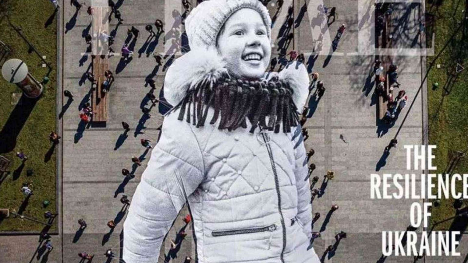 E il sorriso di una bambina ucraina diventa simbolo