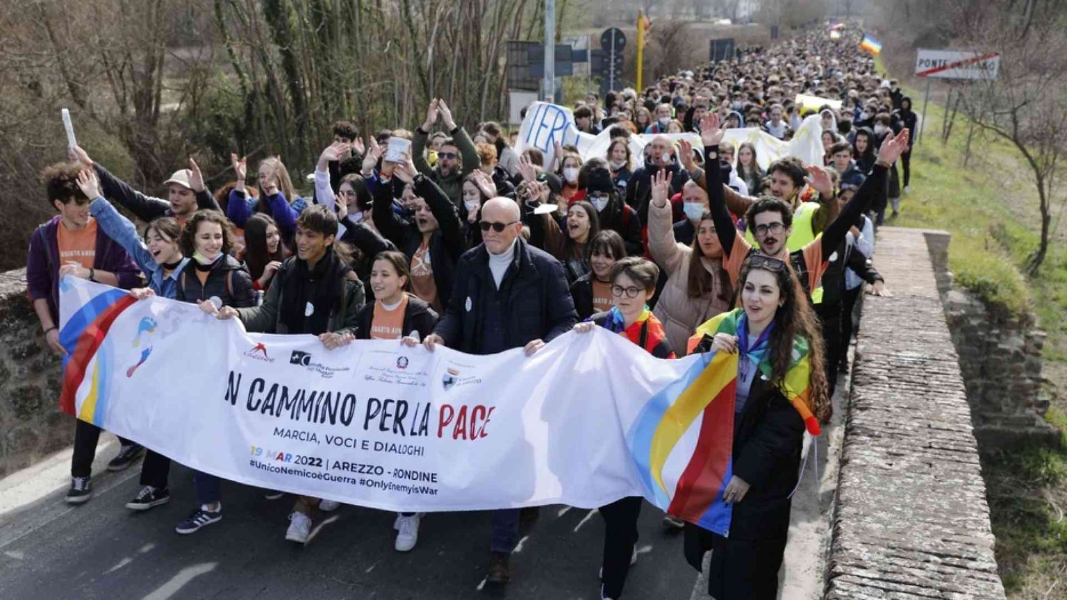 In marcia per la pace in Ucraina: la fraternità unisce 4mila ragazzi