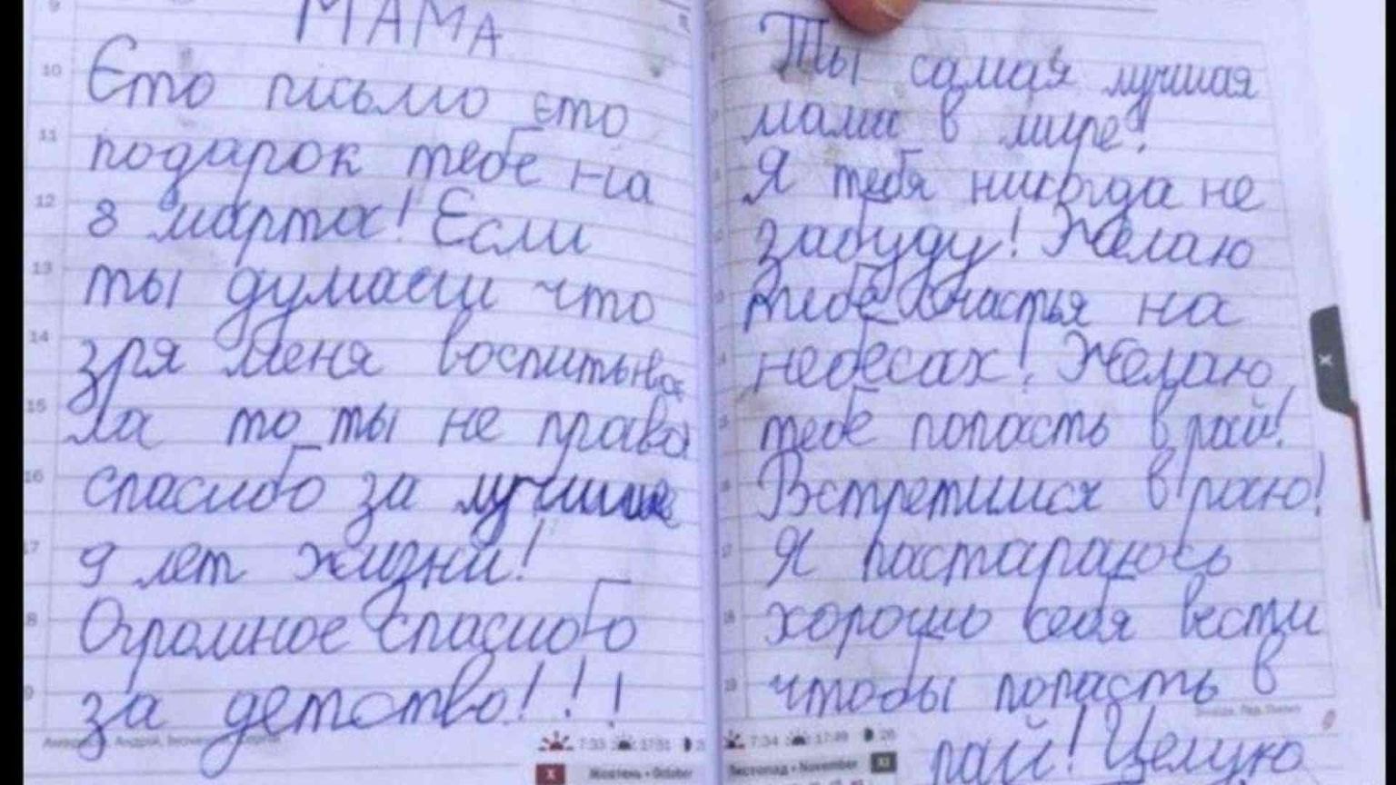 "Ci vediamo in Paradiso": lettera di una bimba alla madre morta sotto le bombe