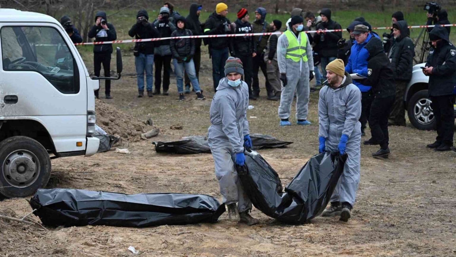 «Nelle celle frigo oltre 1.500 corpi di soldati russi. Madri, venite»