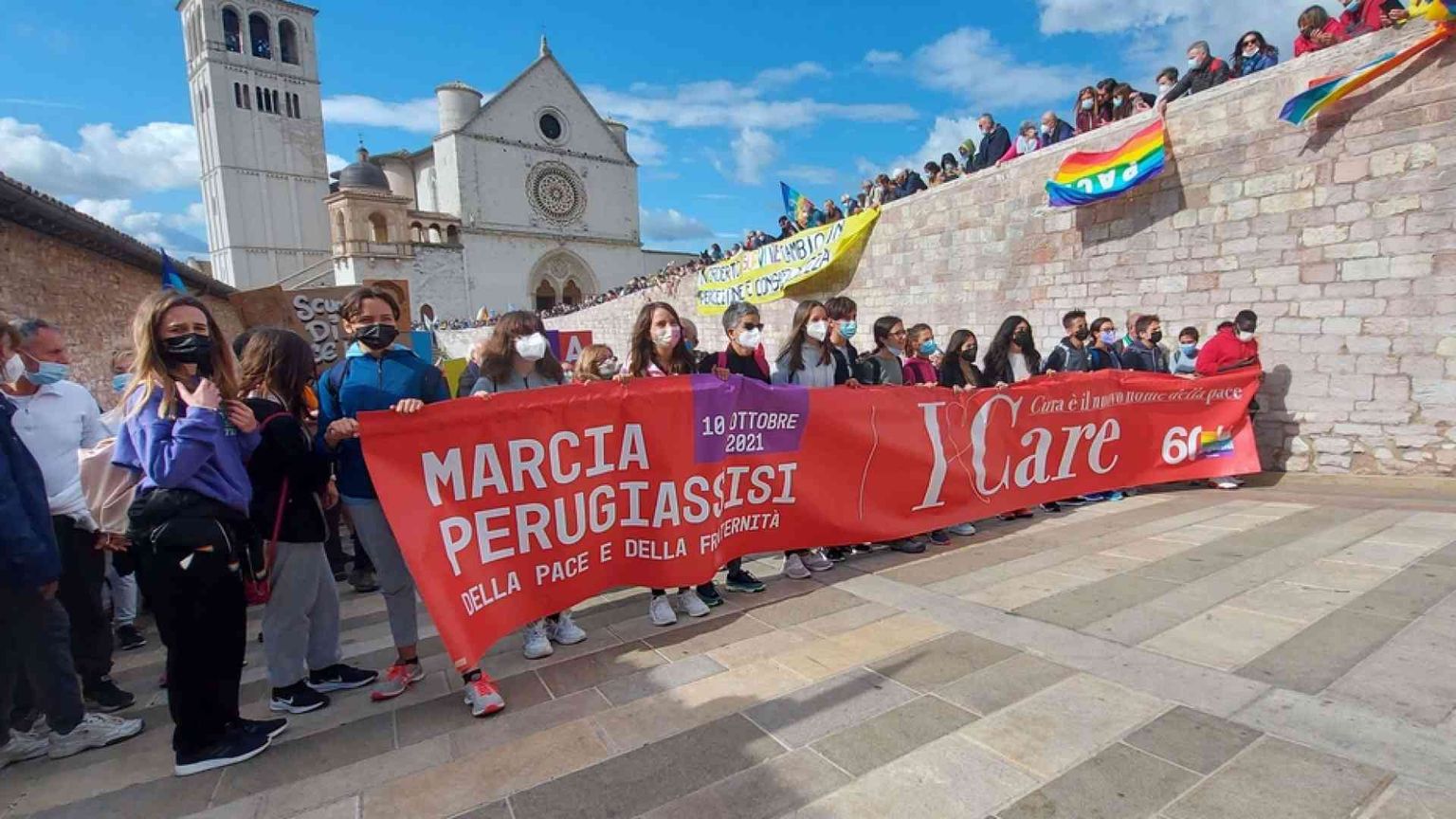 La marcia Perugia-Assisi domenica 24 aprile per dire no alla guerra