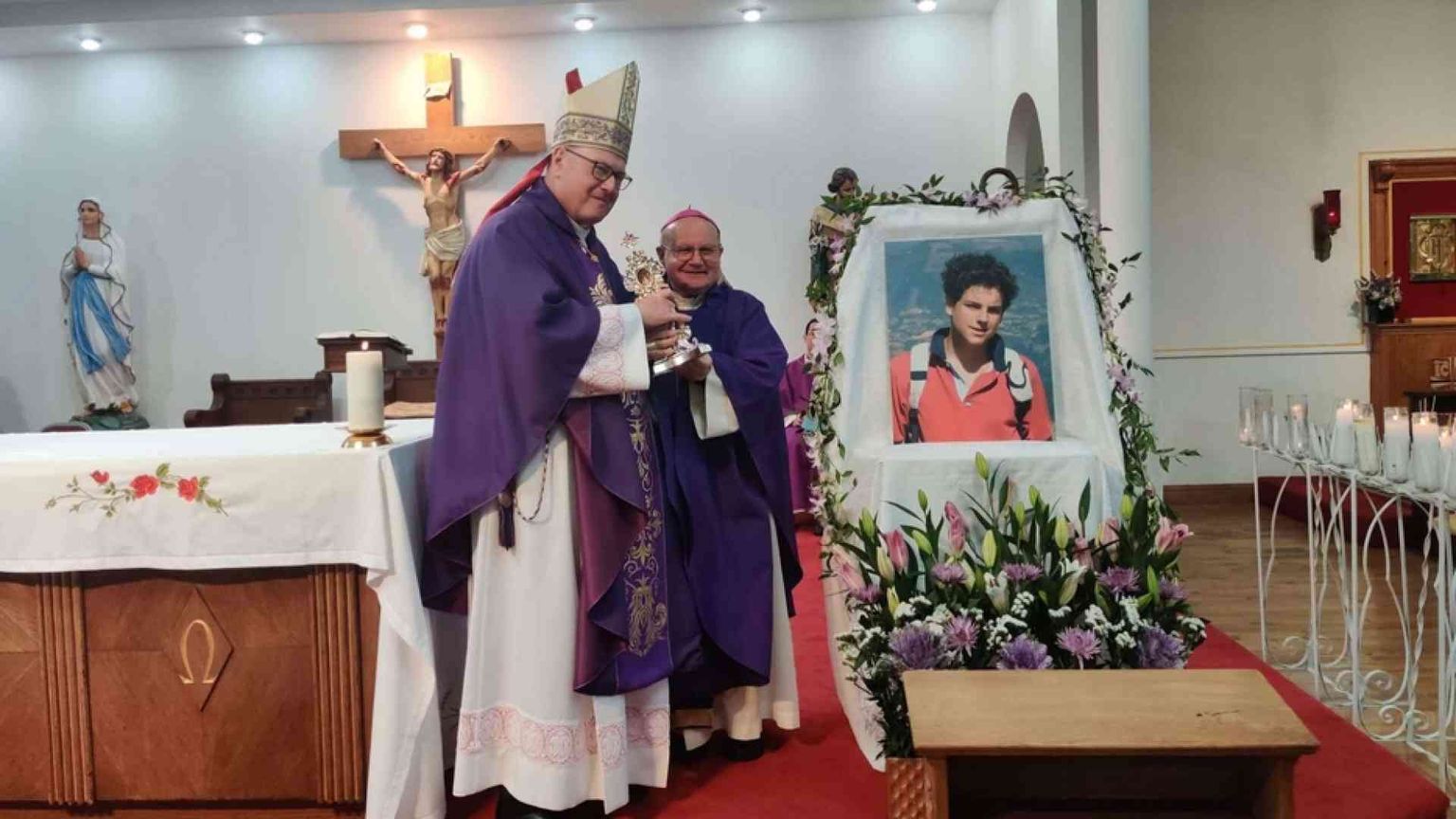 Reliquia del beato Acutis a Brooklyn pochi giorni prima della fallita strage