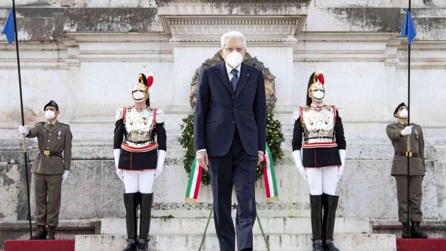 Mattarella: "Resistenza è opporsi a un'invasione"