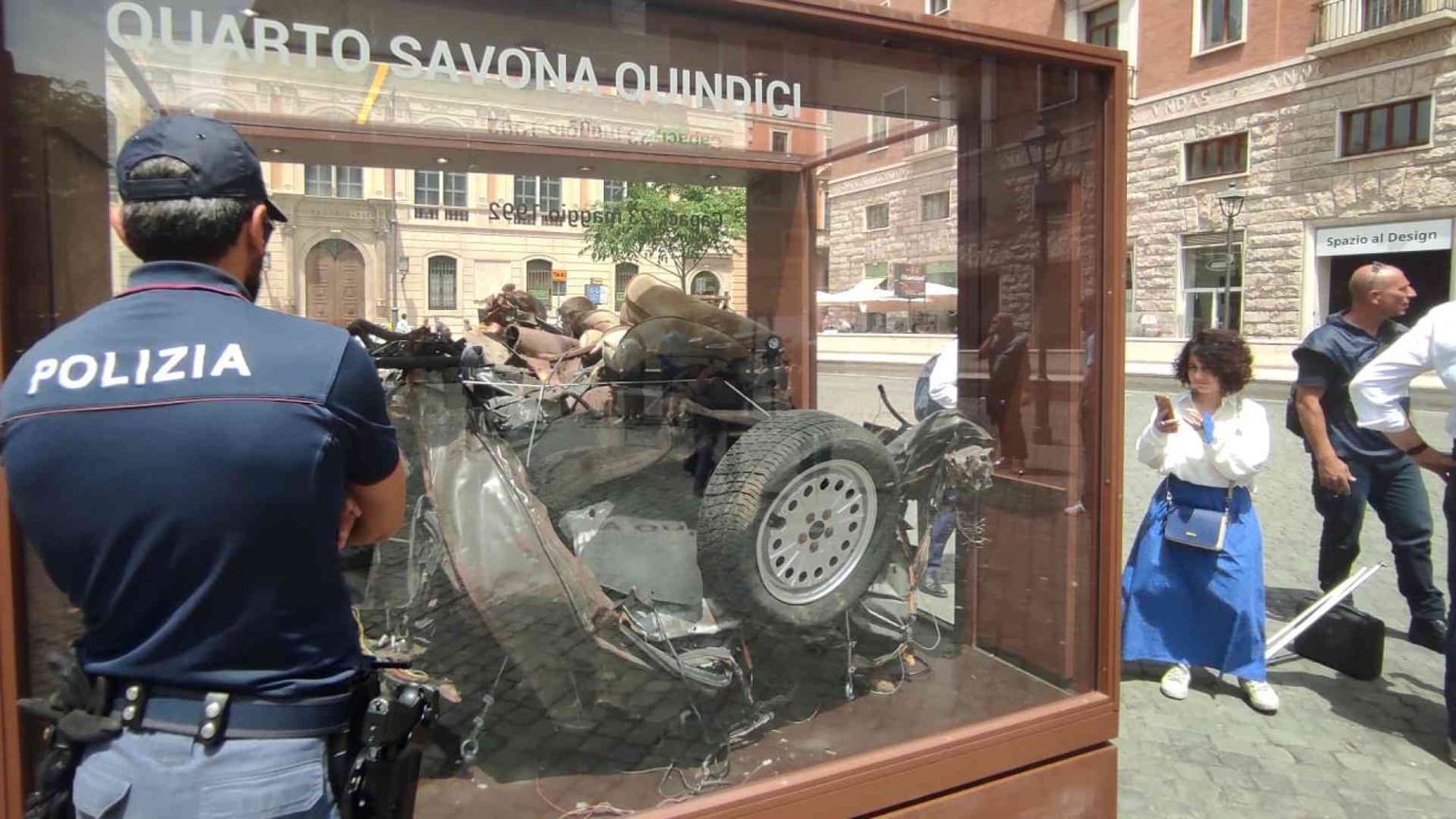 Dai resti della Quarto Savona 15 un "monumento per la vita"