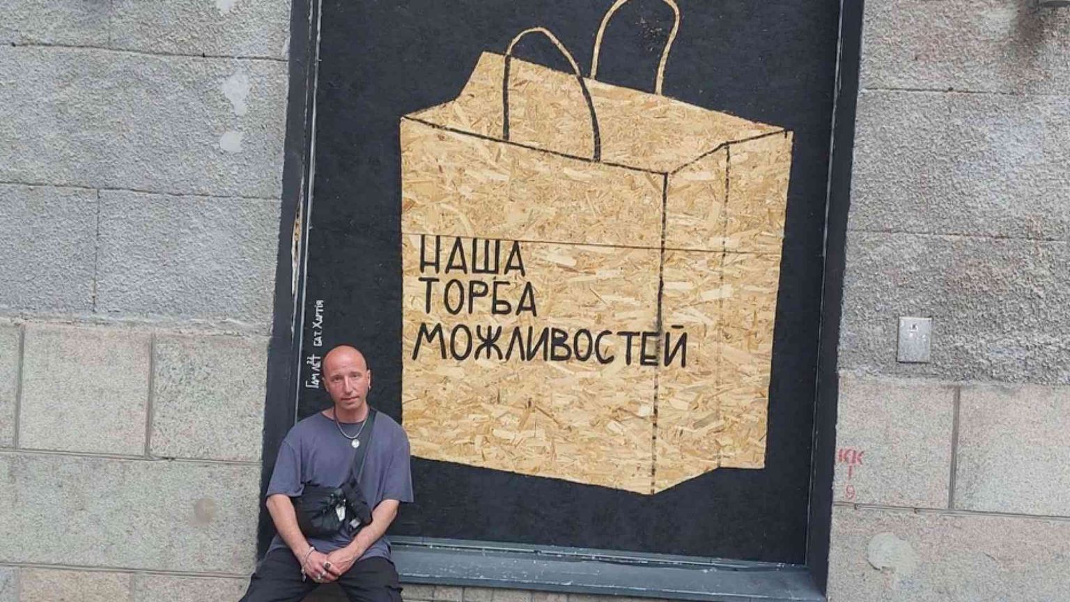 Gamlet Zinkyvsky: «Con una bomboletta cancello le ferite di Kharkiv»