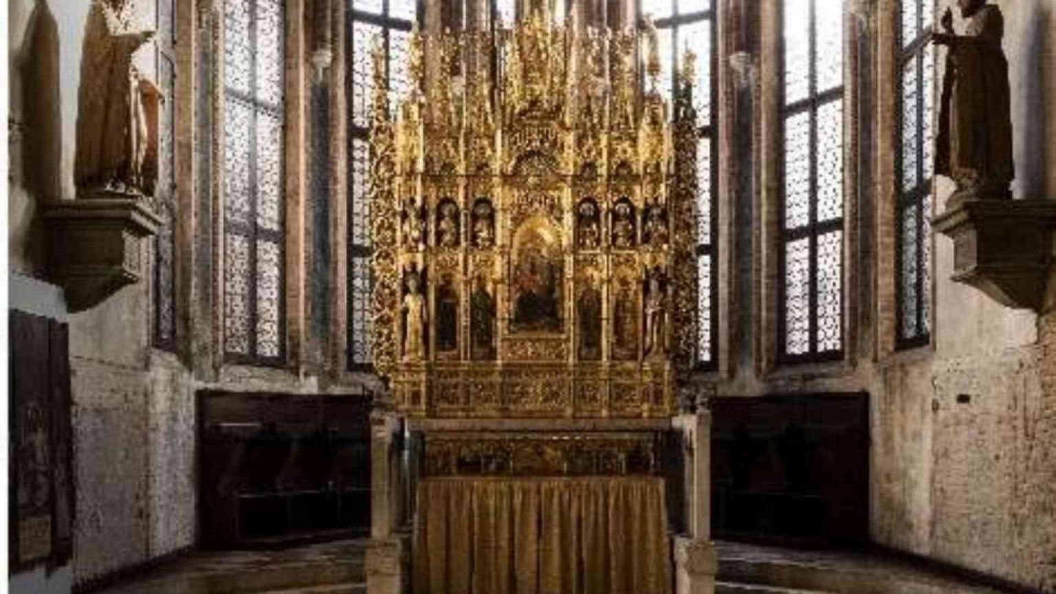Tornano splendere i polittici di Antonio Vivarini in San Zaccaria