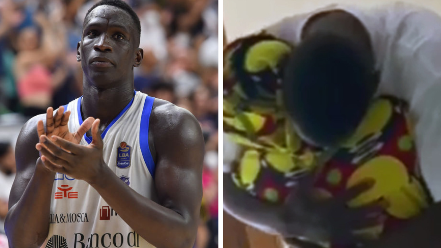 Ousmane Diop, stella del basket, che riabbraccia la sua famiglia dopo 9 anni