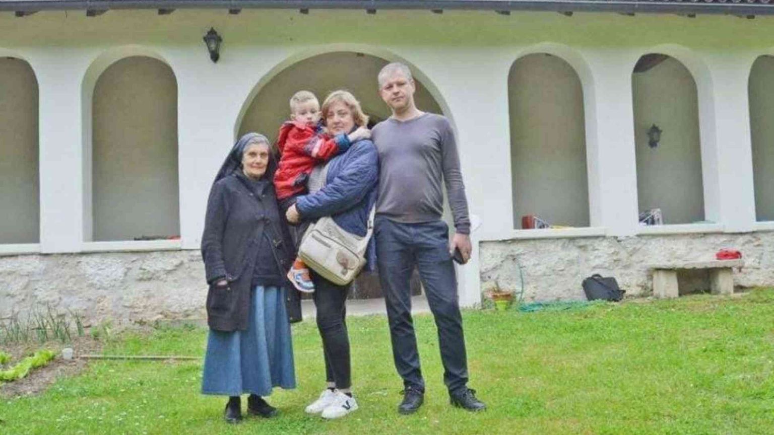 La storia di Serheij che ha trovato rifugio in convento