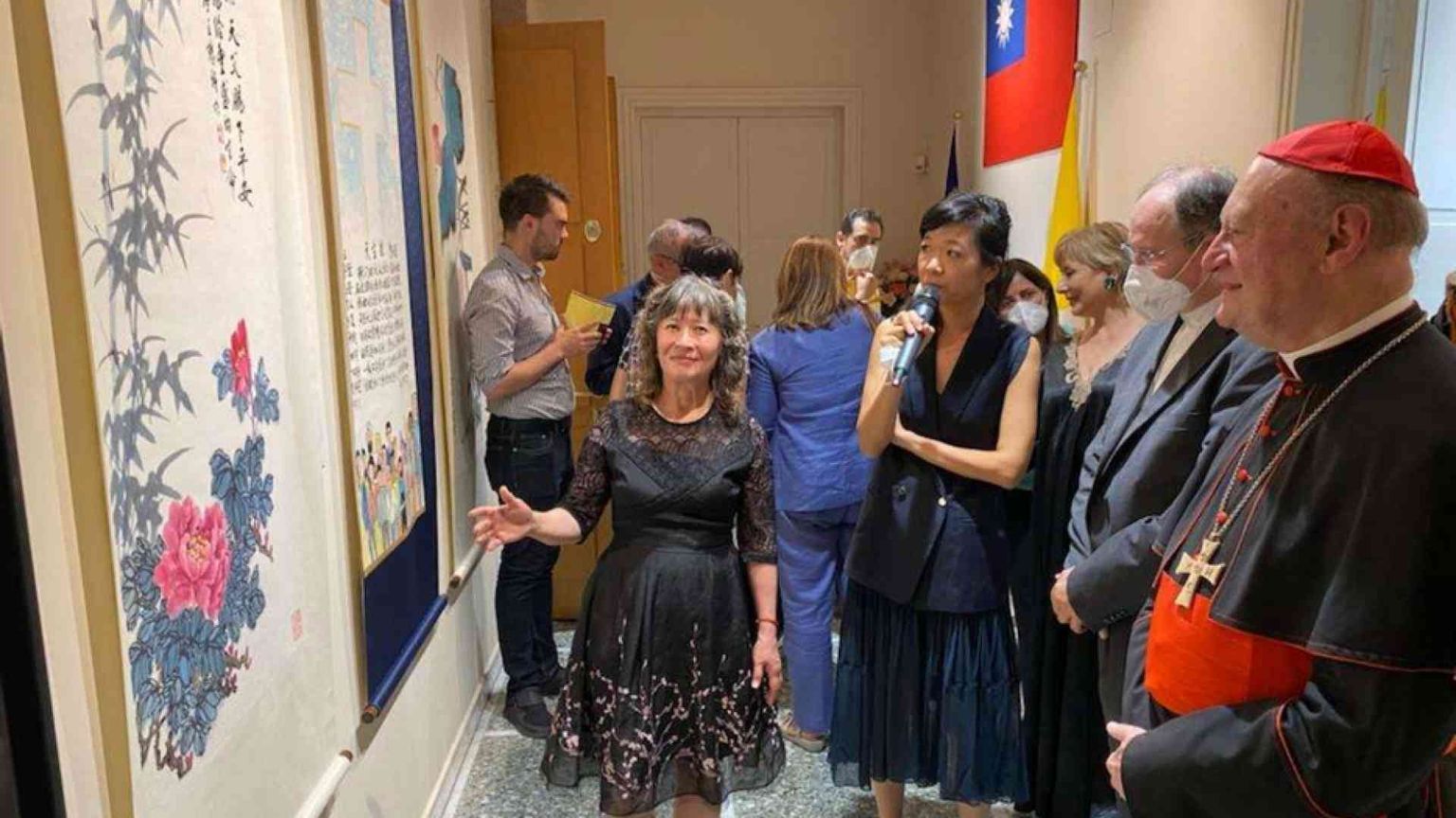 Al via la mostra "Friendly Taiwan meets Fratelli tutti"