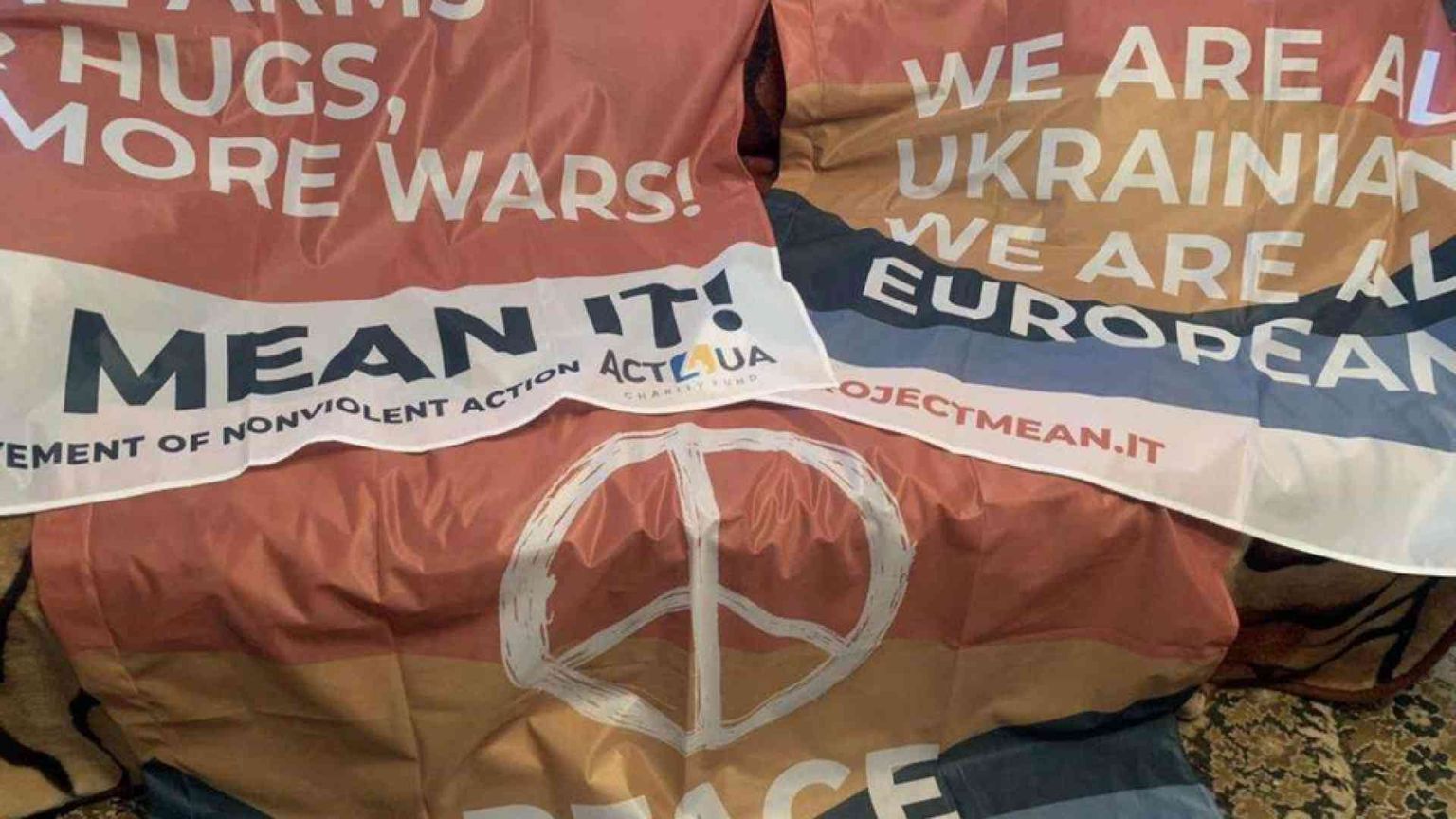 L'Italia non violenta verso Kiev: insieme in marcia per la pace