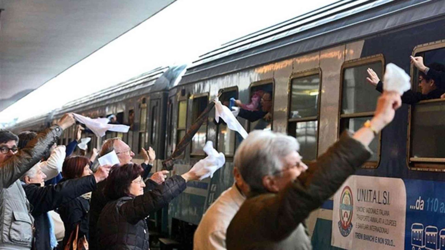 Ritorna il pellegrinaggio Unitalsi a Lourdes in treno, pregando per l'Ucraina