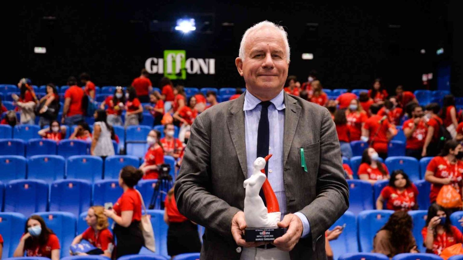 Giffoni Film Festival premia Tarquinio. «C'è bisogno di un nuovo umanesimo»