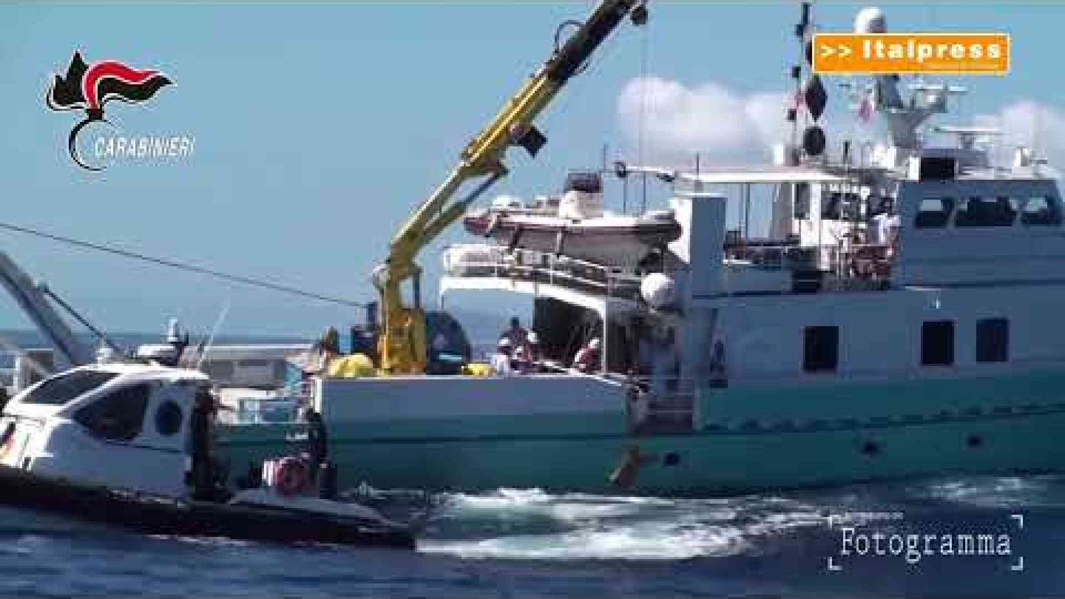 Recuperato antico rostro romano in bronzo del III secolo a.C.