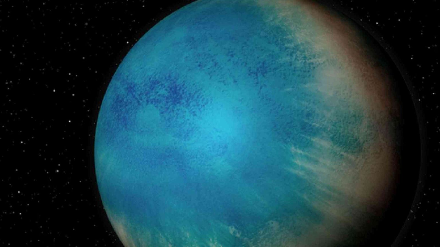 Scoperto pianeta più grande della Terra, interamente ricoperto d'acqua