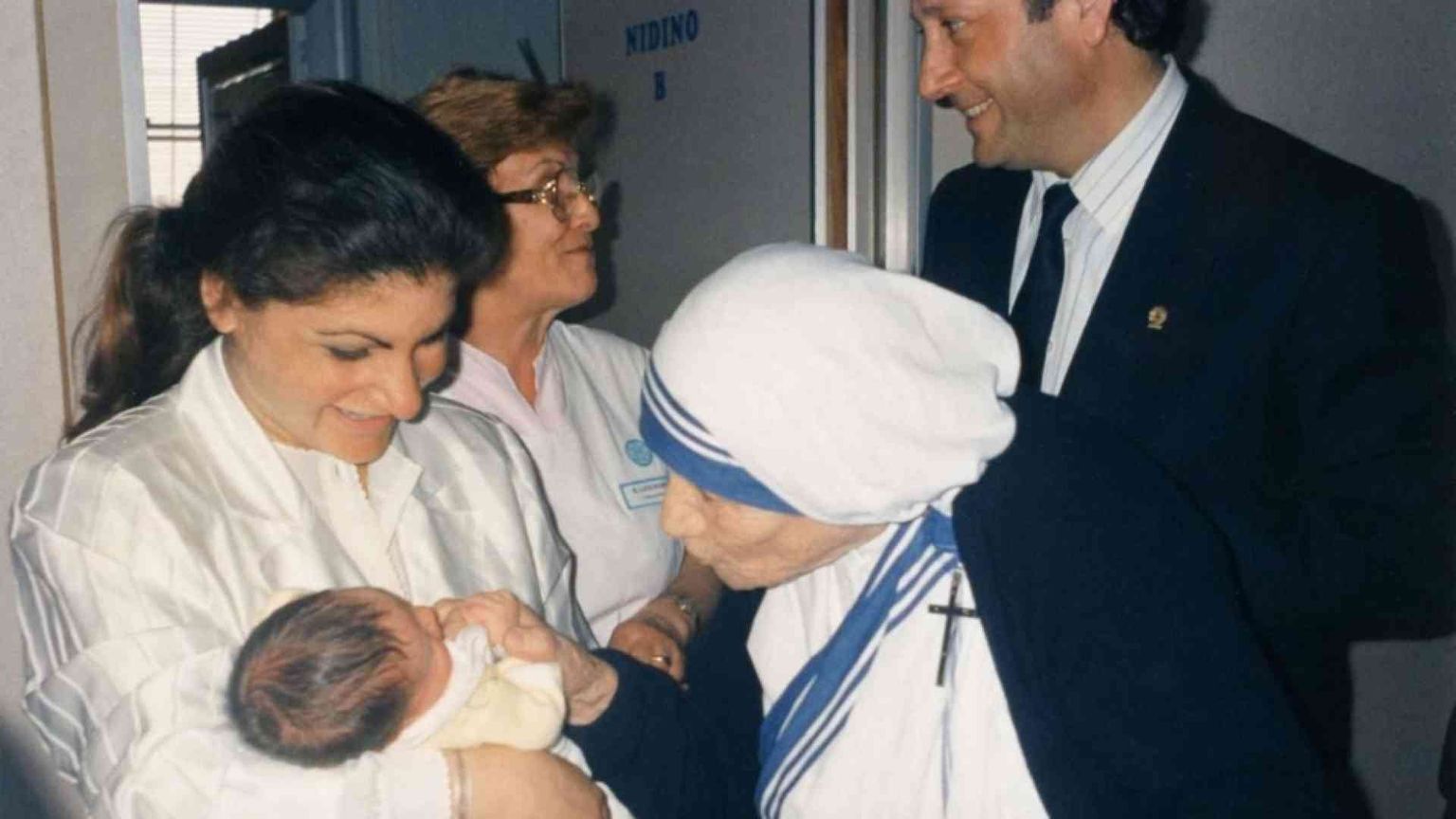 Madre Teresa e il “suo” hospice a Roma per i neonati in difficoltà