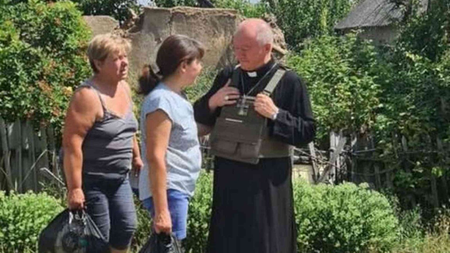 «Io, vescovo a Zaporizhzhia. La centrale nucleare? Un incubo con i russi»