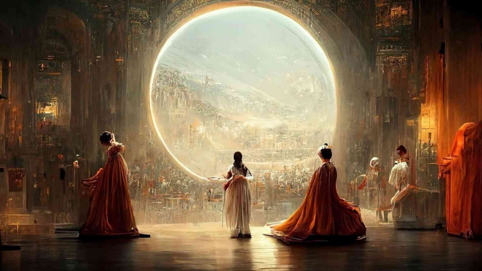 L'Intelligenza artificiale dipinge per conto dell'artista? Non è un problema