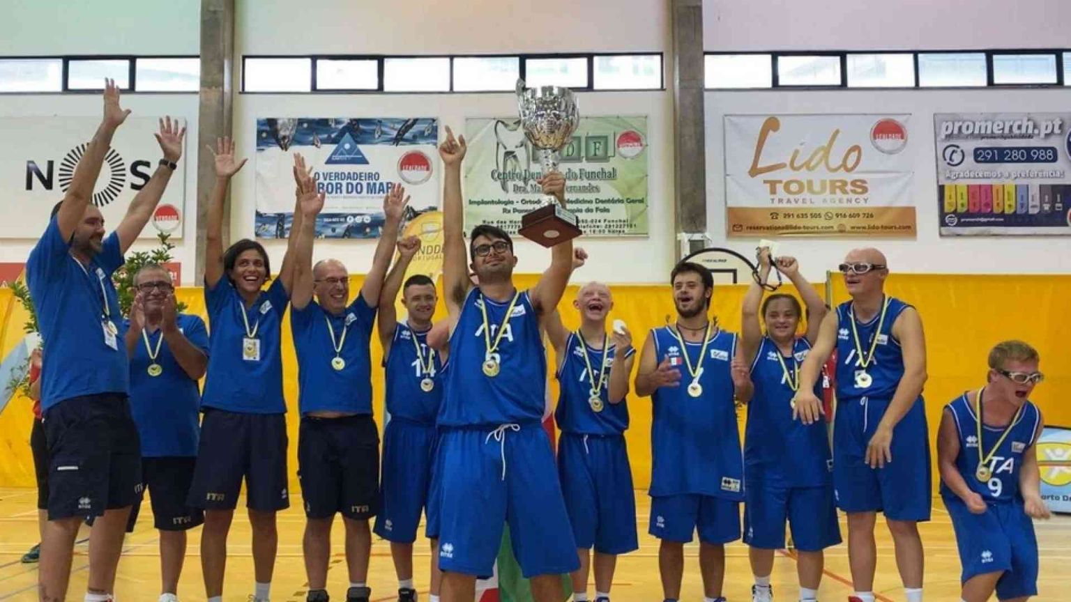 La nazionale italiana con sindrome di Down: tre volte campioni del Mondo