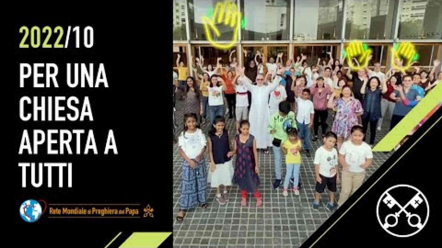 Il Papa: in ottobre preghiamo perché la Chiesa sia luogo di accoglienza