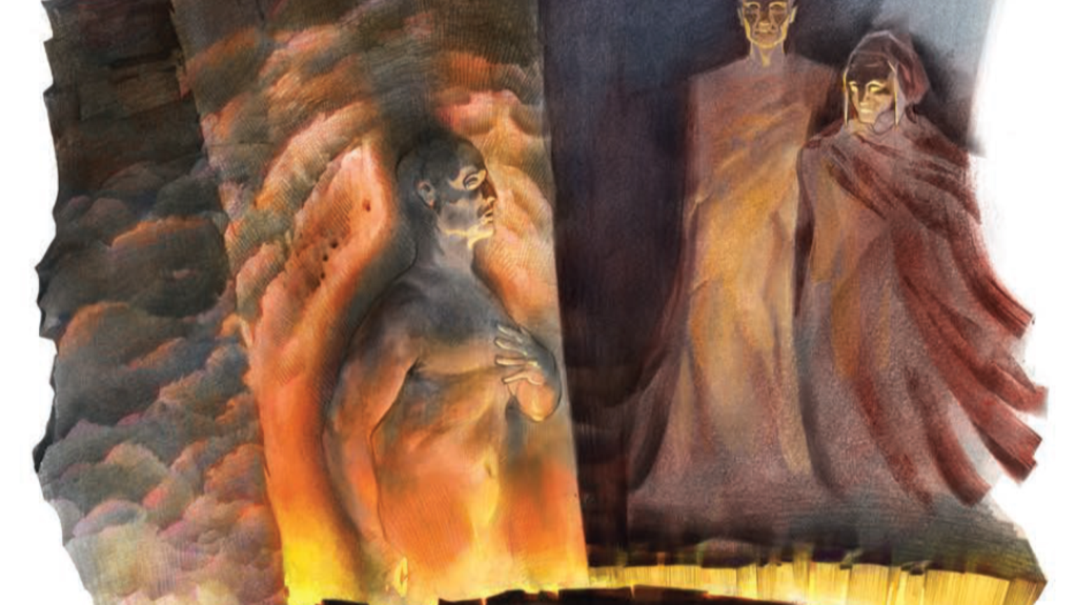 Con Dante sulle scale di una drogheria di Bergamo