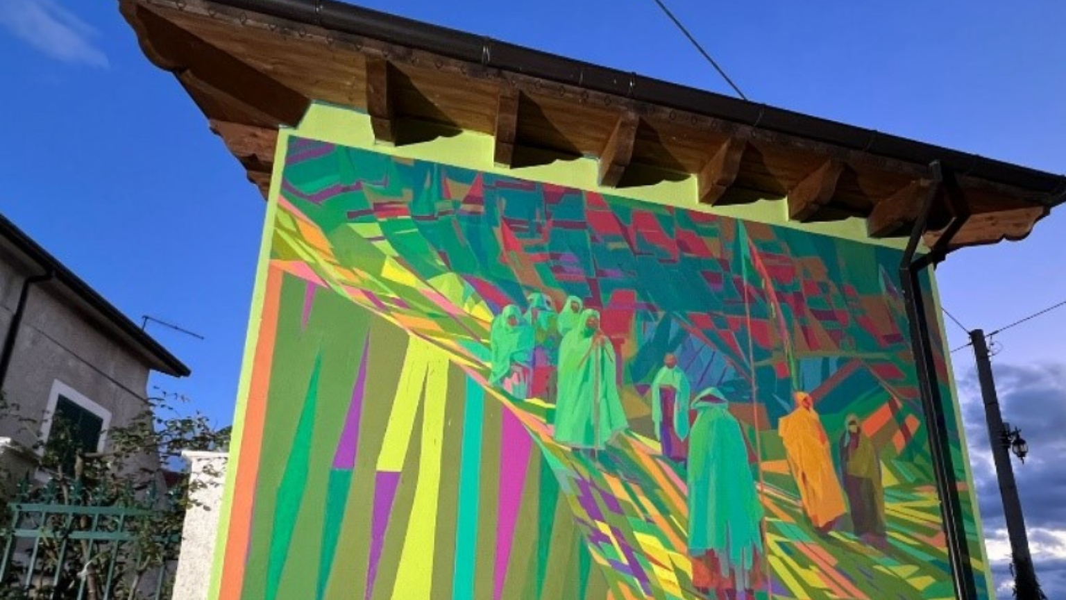 I murales di Costellazioni fanno rinascere il borgo