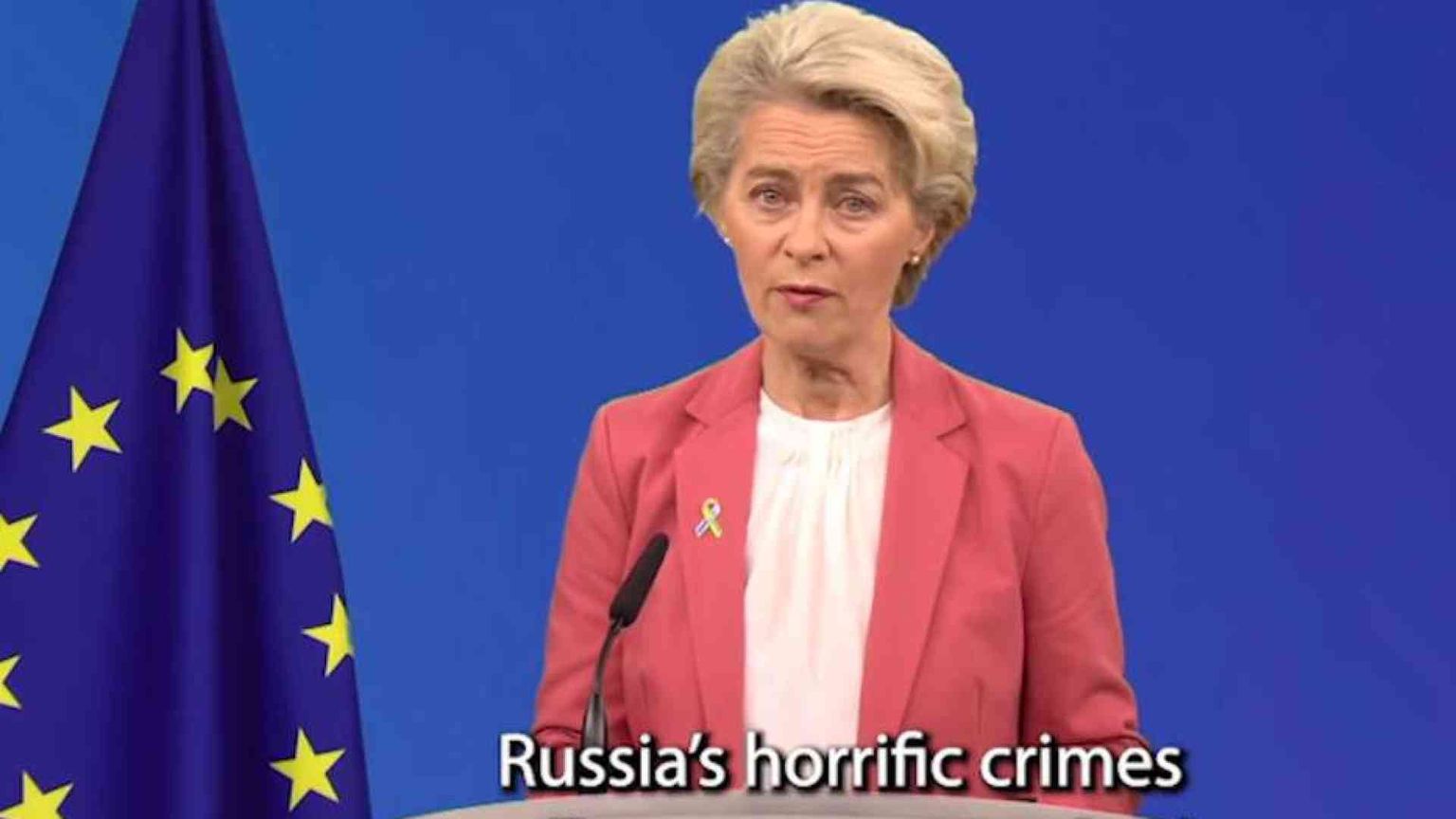 Von der Leyen sfida Putin: una Norimberga «per i crimini russi»