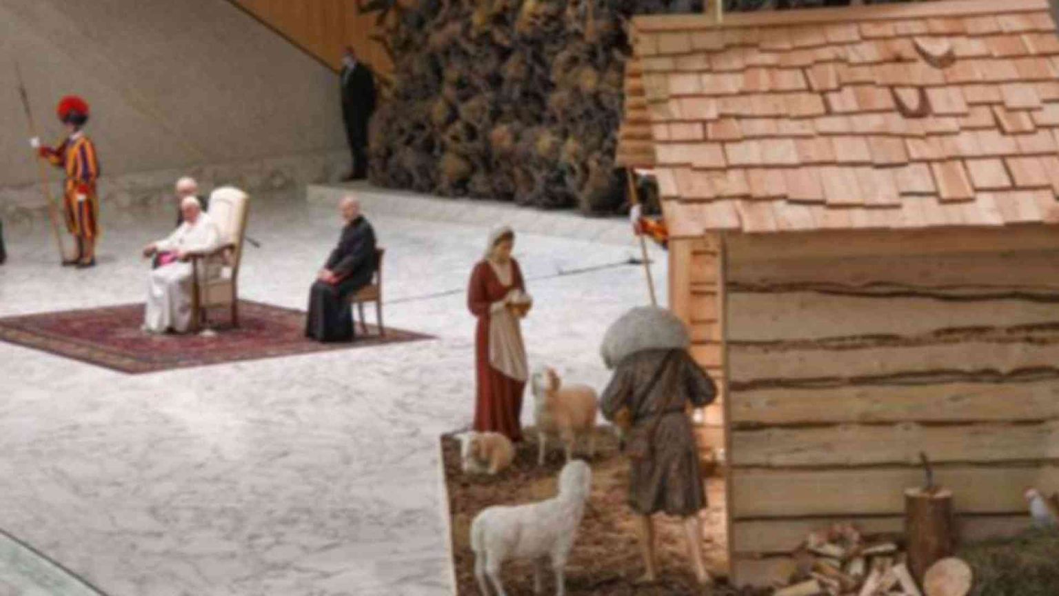 Viene dalla Carnia il presepe di piazza San Pietro