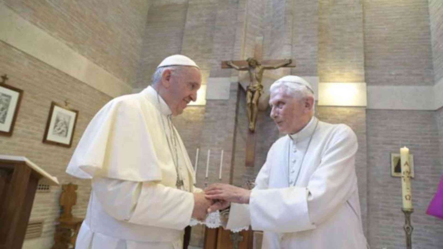 Papa Francesco: «Con Benedetto XVI incontri fraterni e affettuosi»