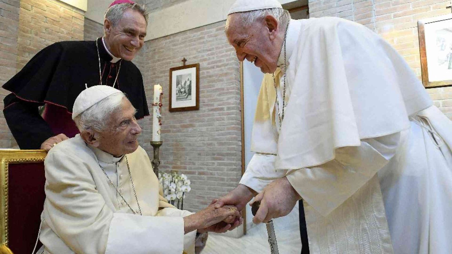 «Benedetto ha partecipato alla Messa del mattino». La preghiera a S. Giovanni