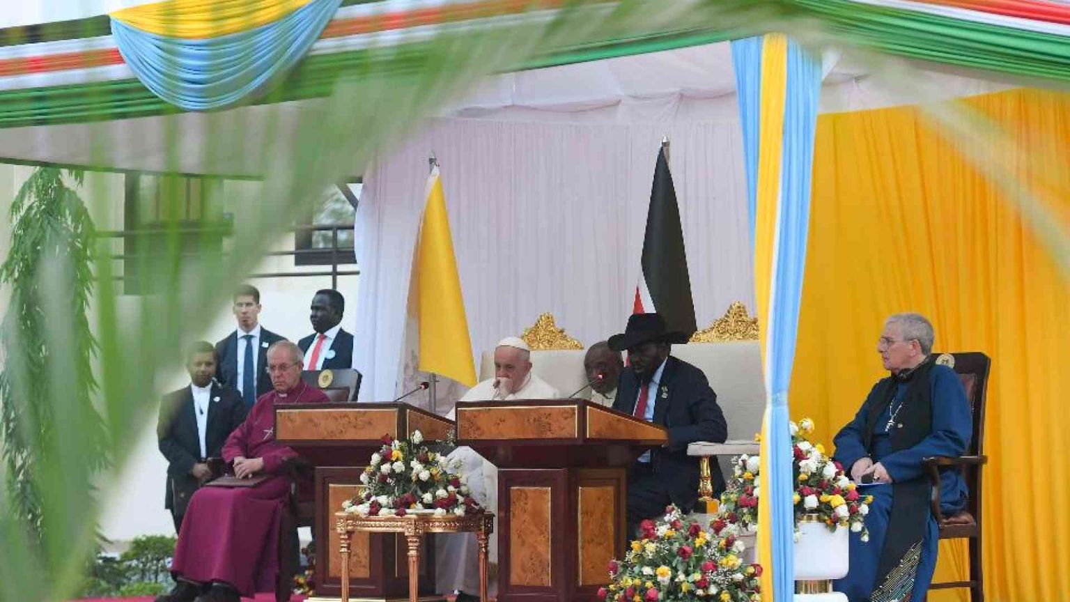Papa Francesco in Sud Sudan: «Vengo come pellegrino di pace»