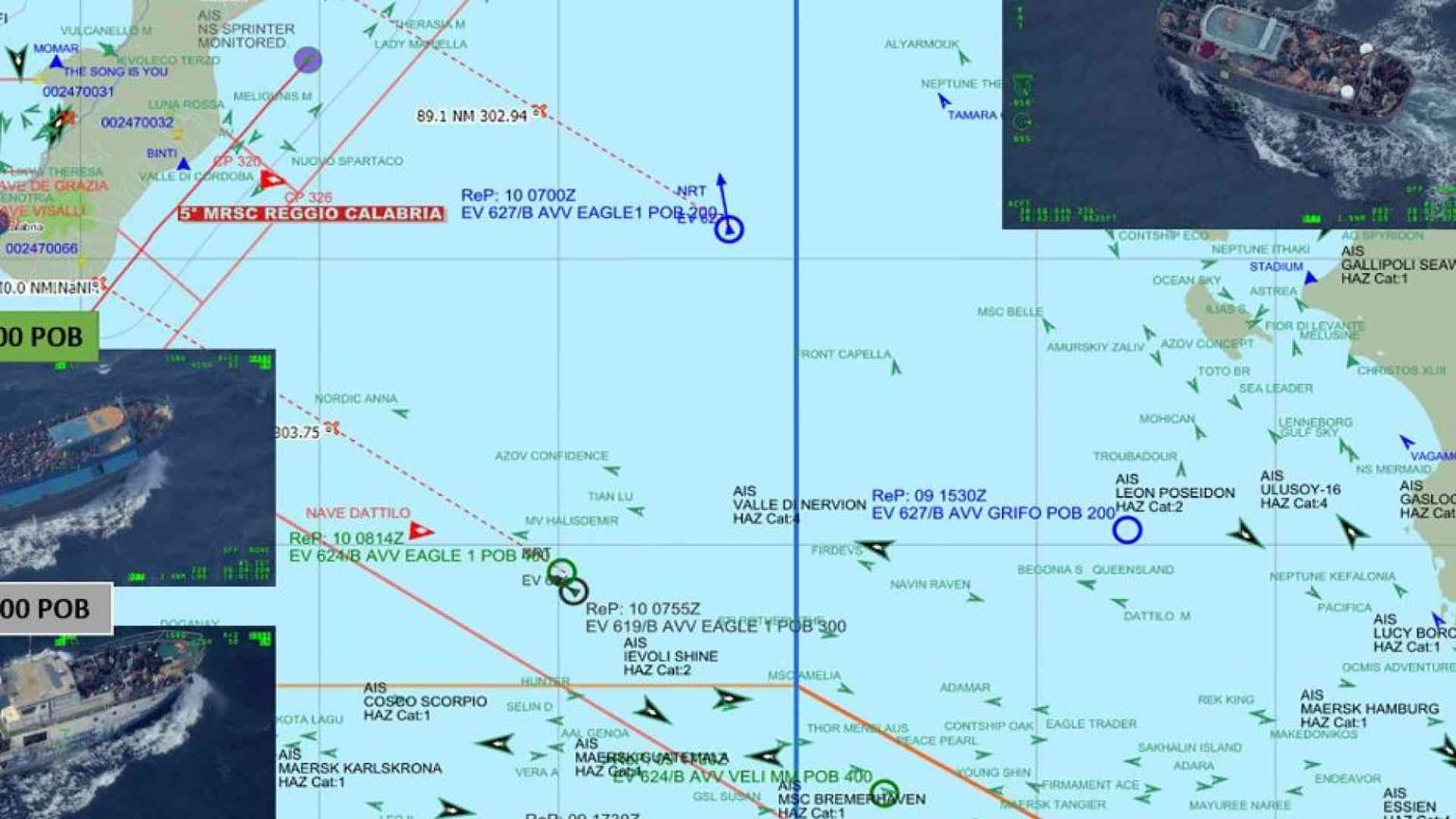 Barconi con 1.300 persone in pericolo in acque italiane. Interviene la Marina