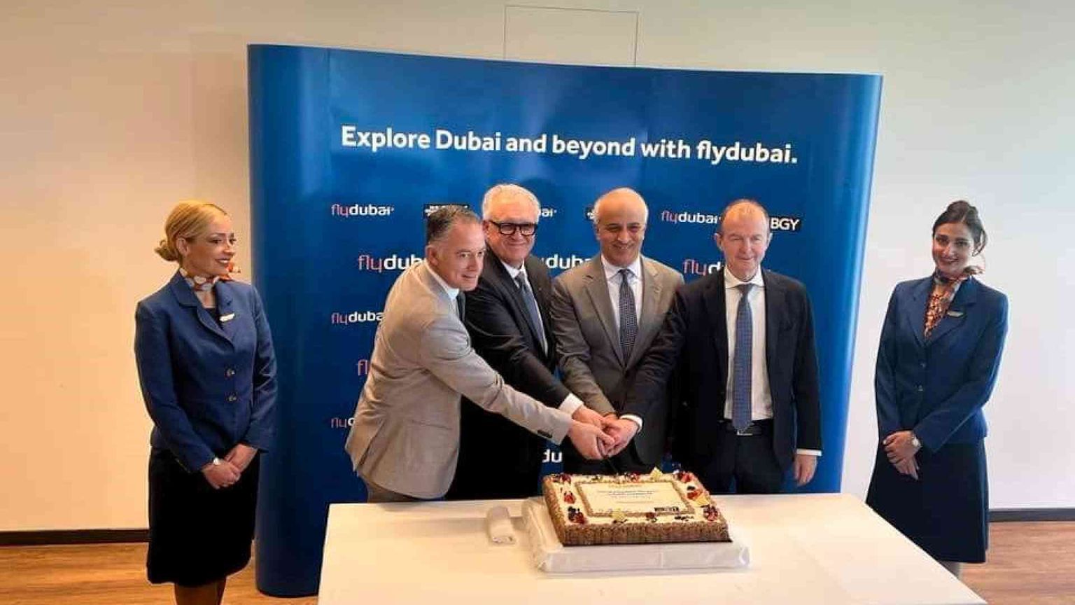 Flydubai atterra a Milano-Orio al Serio